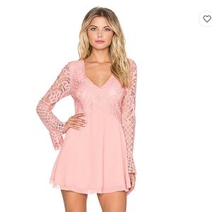 Pink romper from Revolve